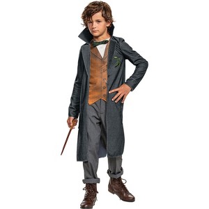 Disguise Boys' Deluxe Fantastic Beasts and Where to Find Them Newt Scamander Costume - 1 of 3