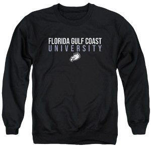 Florida Gulf Coast University Official Stacked Adult Crewneck Sweatshirt - 1 of 4