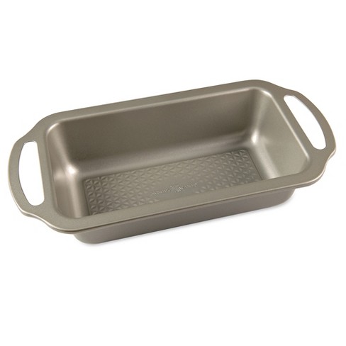 Nordic Ware Harvest Mini Loaf Pan, Cast Aluminum, Nonstick