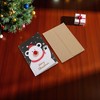 Unique Bargains Christmas Greeting Card Paper 5.9"x4.1" 1 Set - 2 of 4