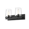 Z-Lite Callista 2 - Light Vanity in  Matte Black - 2 of 4