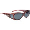 Valerie Spencer Blue Light Blocking Glasses VS9312-BRN Brown/Lilac Crystal 53mm - 2 of 2