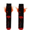 IT Pennywise The Clown Fuzzy Hair Character Design Horror Film Men's Crew Socks - 3 of 4