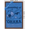 Trends International Disney Lilo and Stitch: Sleep Trends - Dreaming Of 'Ohana Framed Wall Poster Prints - 3 of 4