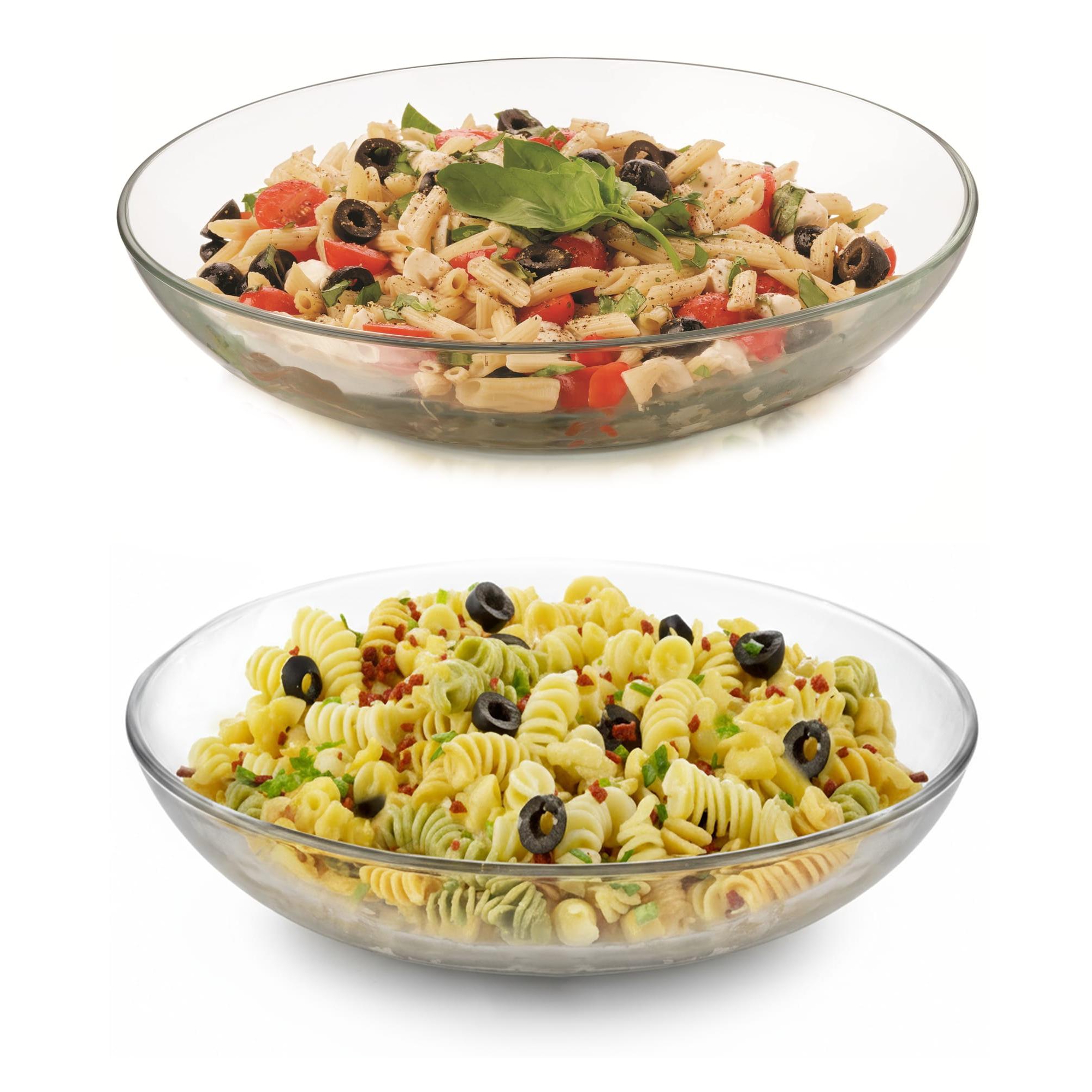 Libbey Selene Coupe Glass Serving Bowls, Set of 2
