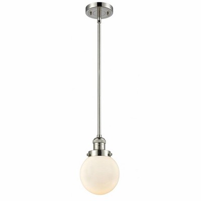 Beacon - 1 Light Mini Pendant In Industrial Style-9.5 Inches Tall and 6 Inches Wide
