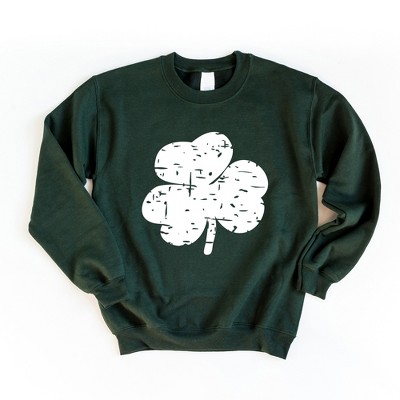 Simply Sage Market Women's Graphic Sweatshirt Grunge Clover