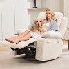 Massage Recliner Chair with Heat & Rocking - 8 Nodes, 5 Modes, 155° Recline, 400lb Capacity, Storage Pockets, Cup Holders, for Living Room, Bedroom - 4 of 4