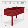 Best Choice Products 48x24x30in Elevated Galvanized Metal Garden Bed w/ Corner Protectors - 2 of 4