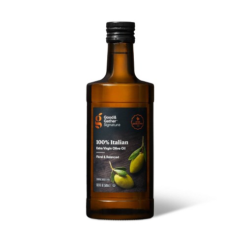 100% Italian Extra Virgin Olive Oil - 16.9fl oz - Good & Gather™ - image 1 of 2