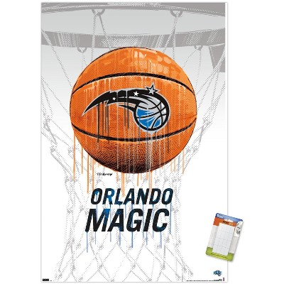 Trends International NBA Orlando Magic - Drip Basketball 21 Unframed Wall Poster Prints