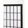 NicBex 4-Panel Room Divider for Home, Divider for Room Separation, Oriental Folding Fabric Privacy Screen for Home & Office, Black - 2 of 4