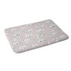 Ninola Design Winter Polar Bears Memory Foam Bath Rug Pink/White - Deny Designs - 2 of 4