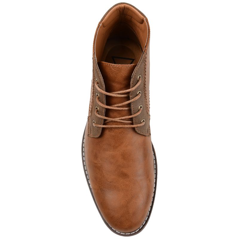 Vance Co. Medium and Wide Width Mens Franco Tru Comfort Foam Lace-up Round Toe Chukka Boot, 5 of 11
