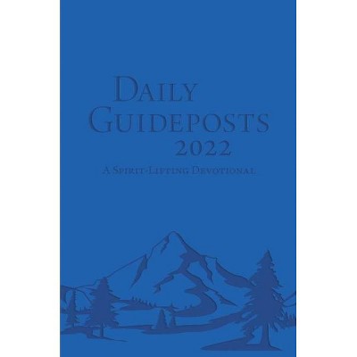 Daily Guideposts 2022 Leather Edition - (Leather Bound)