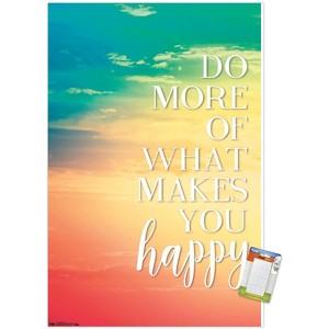 Trends International Do More Of What Makes You Happy Unframed Wall Poster Prints - 1 of 4
