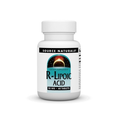 R-Lipoic Acid 50 mg by Source Naturals, Inc.  -  60 Tablet