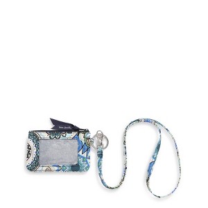 Vera Bradley Women's Outlet Cotton Zip ID & Lanyard - 1 of 2