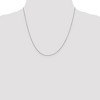 Black Bow Jewelry 0.95mm, Sterling Silver Round Franco Chain Necklace - 2 of 4