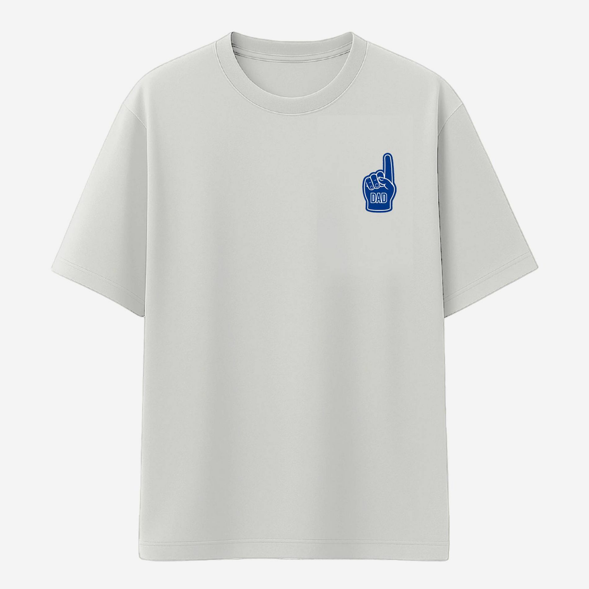 Men's Dad Foam Finger Short Sleeve Graphic T-Shirt - Gray