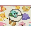 Pokemon Allover Character Zip Around Closure Faux Leather Wallet For Women - 2 of 4