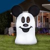 Gemmy Airblown Inflatable Flat Mickey Ghost Giant Disney, 9.5 ft Tall, Multicolored - 2 of 4