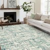 Abynow Modern Abstract Solid Rustic Indoor Area Rug - 4 of 4