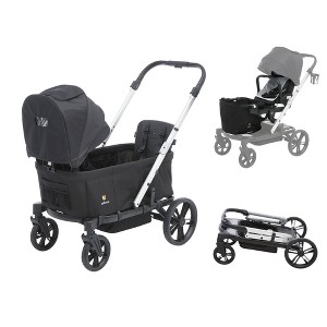Unilove Trio Trolley Stroller Wagon - Silver - 1 of 4