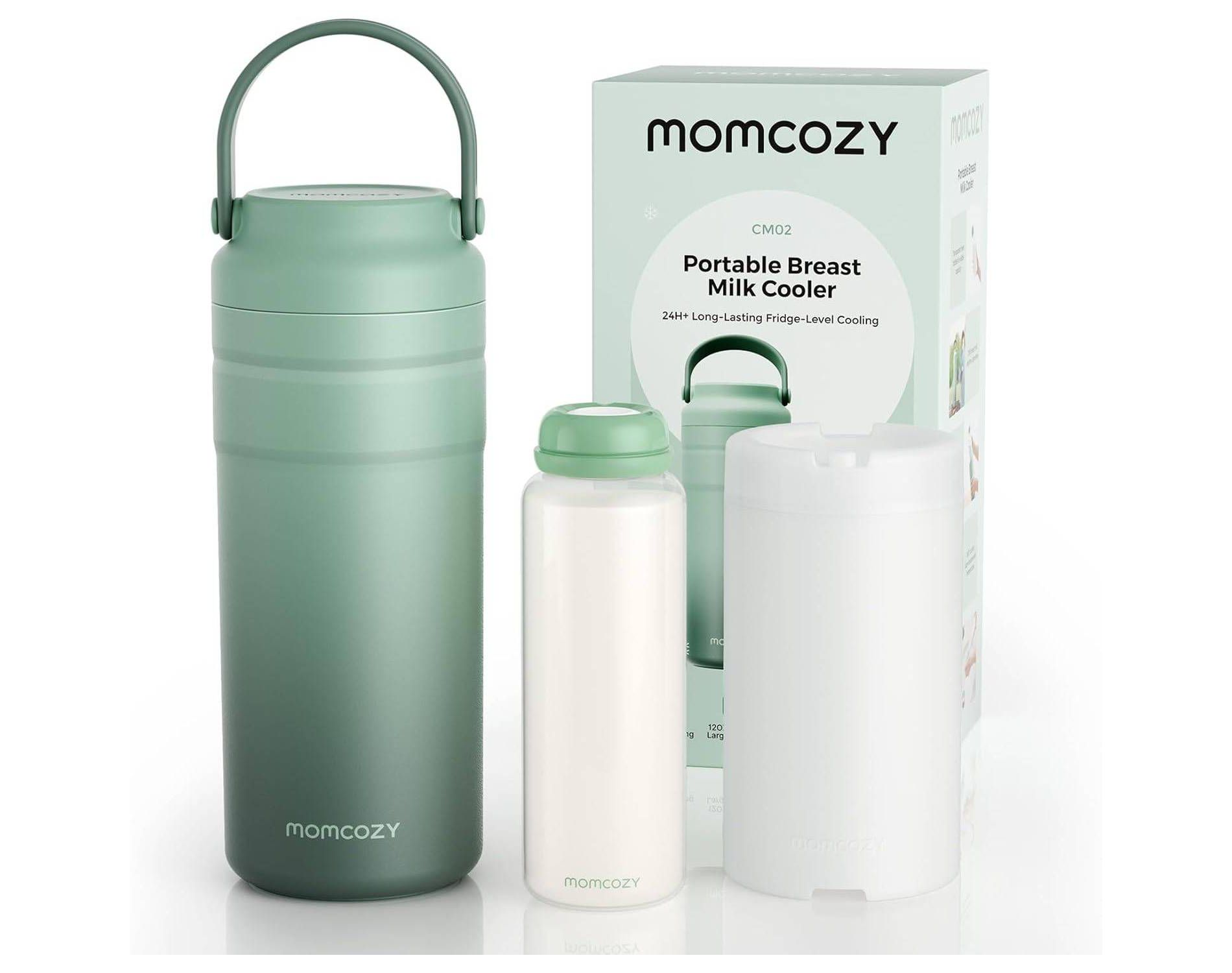 Momcozy Breast Milk Cooler Storage - 12 fl oz