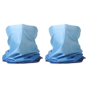 Unique Bargains Breathable Cycling Sunscreen Bandana Neck Gaiter Face Masks 2 Pcs - 1 of 4