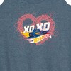 Women's - Hot Wheels - XOXO Heart Graphic Racerback Tank - 2 of 4