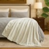 Cozy Bliss Plush Faux Fur Blanket, Ultra Soft Throw Blanket - 2 of 4