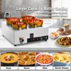 VEVOR Electric Soup Warmer, Four 7.4QT Stainless Steel Round Pot, 1500W Food Warmer,  Adjustable Temp, Bain Marie with Anti-Dry Burn and Reset Button - 3 of 4