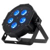 American DJ  Mega Flat Hex Pak LED Par Lighting System and DMX Cables (2 Pack) - image 3 of 4