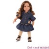Gotz Golden Coolness Combo Outfit with Denim Dress for19.5" Standing Dolls - 3 of 4