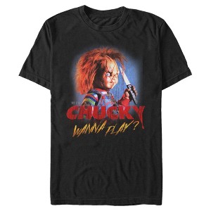 Men's Child's Play Wanna Play T-Shirt - 1 of 4