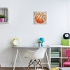 Stupell Industries 12"x12" Kids' Rustic Sports Basketball Wall Art Unframed - 2 of 4