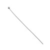 John Bead Must Have Findings Metal Silver 24ga 1.5" Ball Head Pins for Jewelry Making Findings, 76 Pieces - 2 of 4