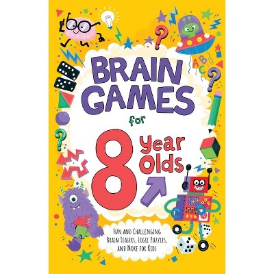 Brain Games for 8 Year Olds - by  Gareth Moore (Paperback)