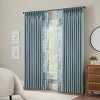 Serendipity 10 Pinch Pleat Light Filtering Curtain Panel - Waverly - image 2 of 4