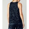 Women's Sequin Sleeveless Top - current air - 3 of 4