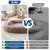 67.7"Pet & Human Nest Bed with Raised Headrest，Suitable for daily relaxation and entertainment，living rooms and bedrooms - 4 of 4