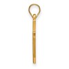 Black Bow Jewelry 14k Yellow Gold Southern Jaguars NCAA Large Pendant - 2 of 4