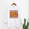 Simply Sage Market Women's  Garment Dyed Graphic Sweatshirt Mama Spice Checkered - 3 of 4