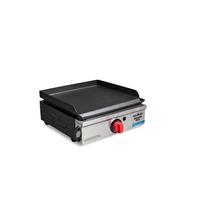 Captiva Designs E02gr010 2-burner Propane Gas Flat Top Grill And Griddle -  Black : Target