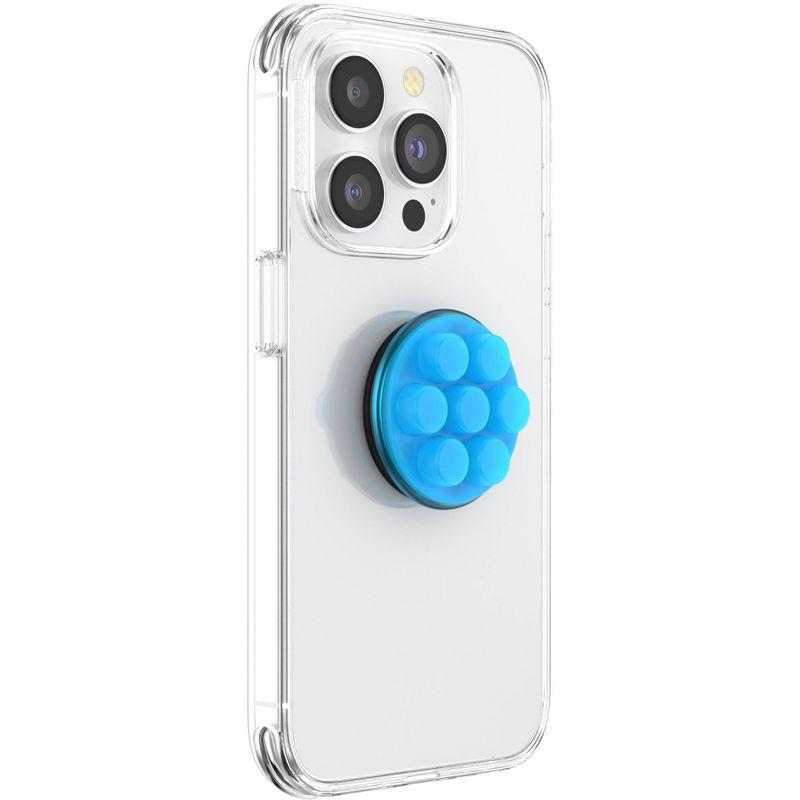 PopSockets PopGrip Cell Phone Grip &#38; Stand - Bon Bon Electric Blue Popper, 6 of 7