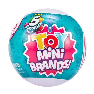 5 Surprise Toy Mini Brands! Surprise Ball - Series 1