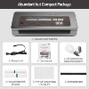 COWLOWN Gray Vacuum Sealer Machine, 90kPa 120W Wide Seal Powerful Food Storage, Build-in Cutter, Bags Storage, Digital Countdown Display - 4 of 4