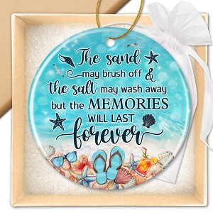 Beach Themed Gift - Beach Gifts for Women - Beachy Ornaments - Decoration Gifts for Women, Men, Family, Friends - 1 of 4
