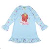 Sesame Street Toddler Girls Elmo Pajama Sweet Dreams Long Sleeve Ruffle Gown - 3 of 4